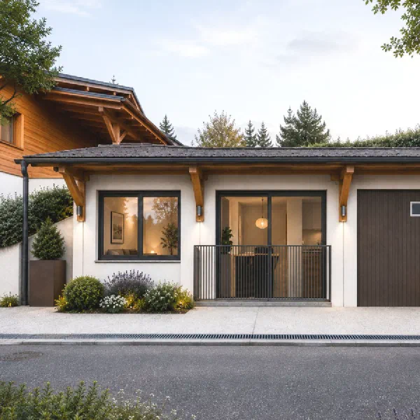 Conversion of two garages into a studio — Châtel-Saint-Denis (FR), Switzerland // 2025