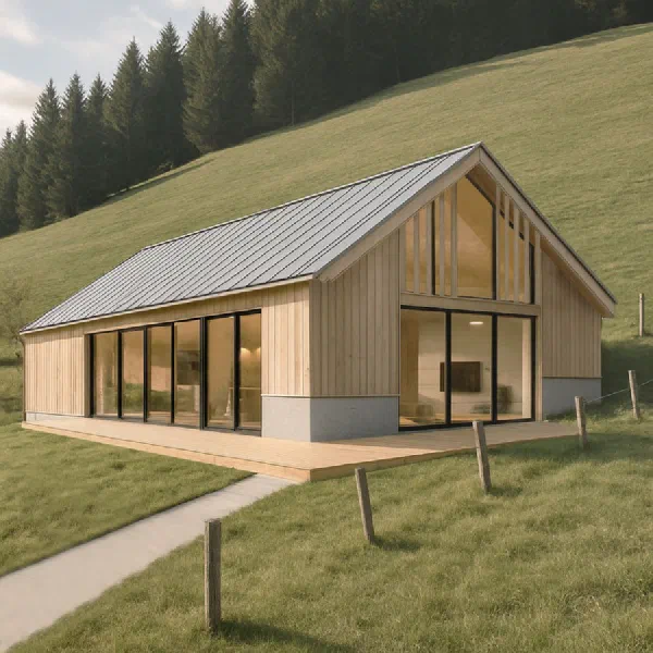 Conversion of a barn — Préalpes fribourgeoises (FR), Switzerland // 2025