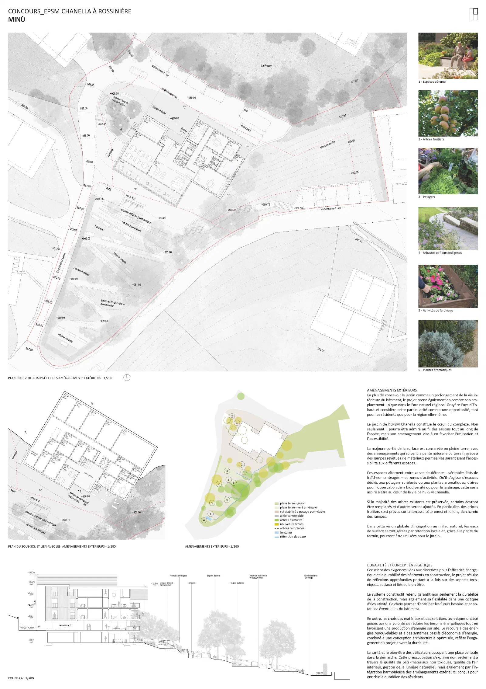 Projet pour l'EPSM Chanella — vue 4
