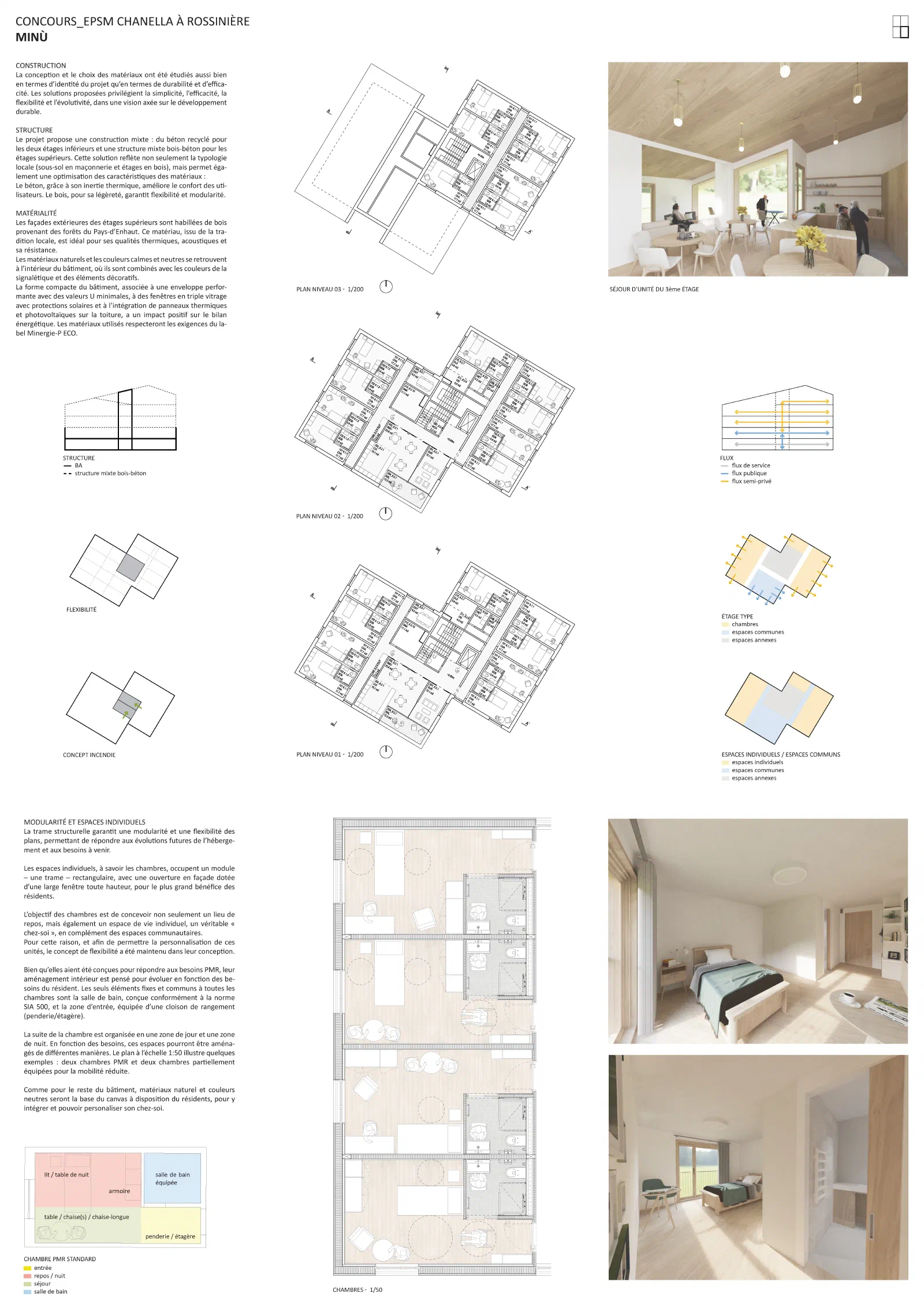 Projet pour l'EPSM Chanella — vue 6