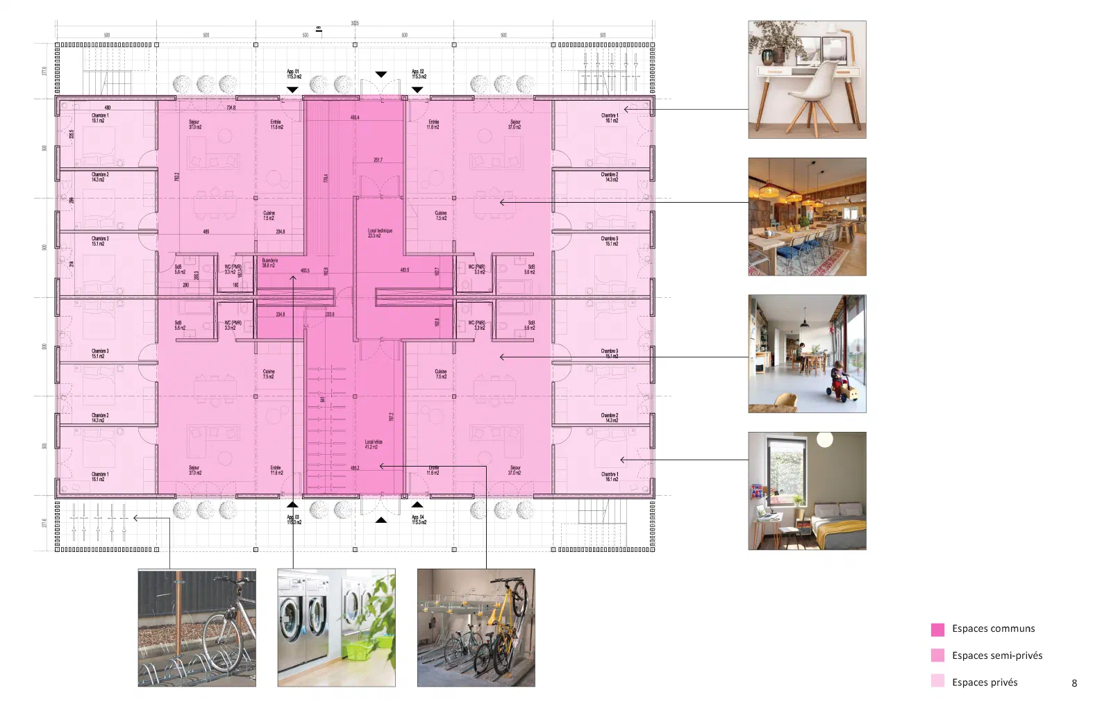 Prototype pour une maison des femmes — vue 3