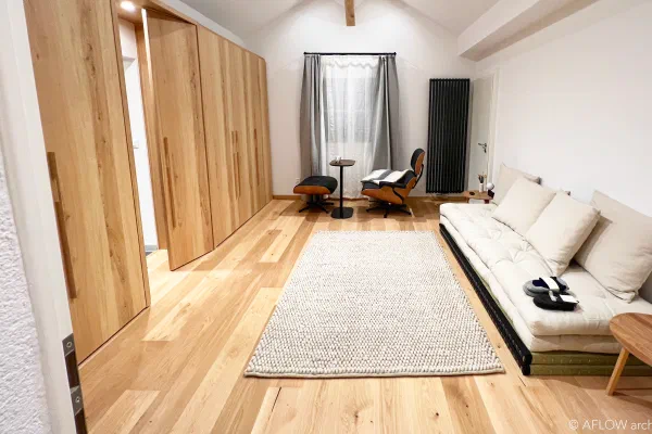 Rénovation d'un attique à Saas-Fee
