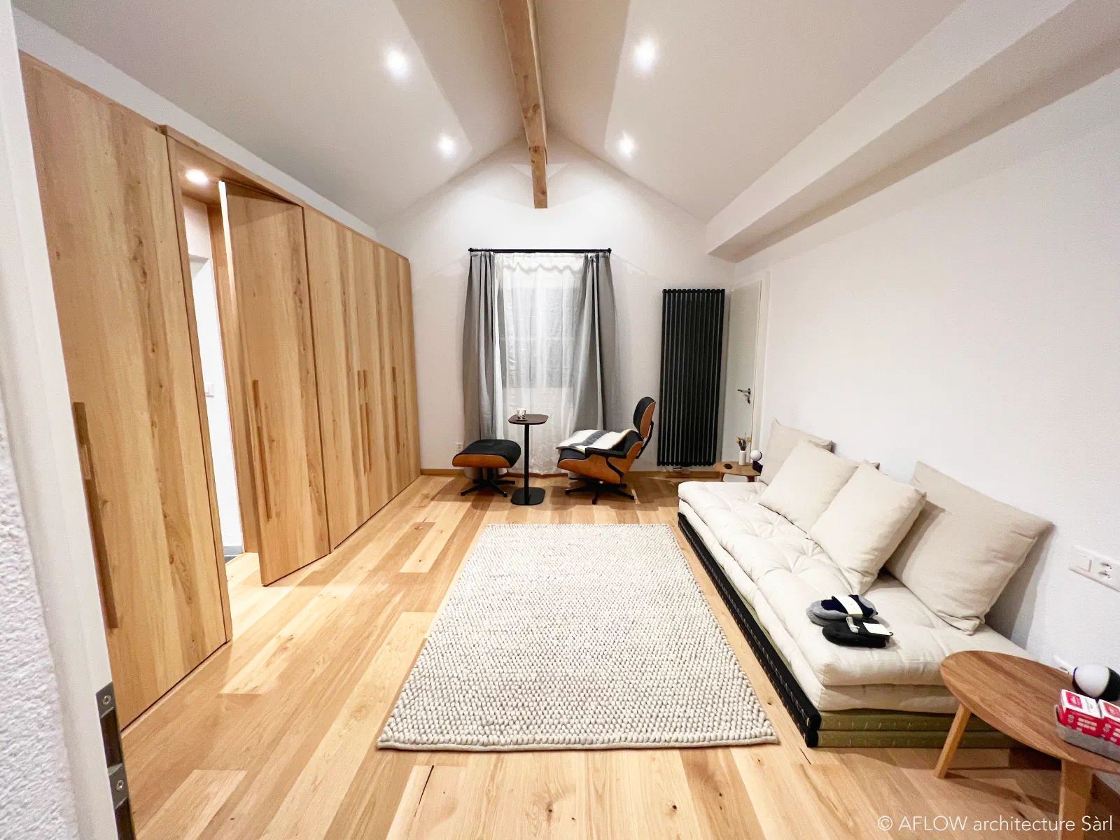 Rénovation d'un attique à Saas-Fee — vue 1