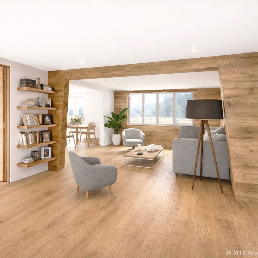 Rénovation bâtiment résidentiel — vue 2