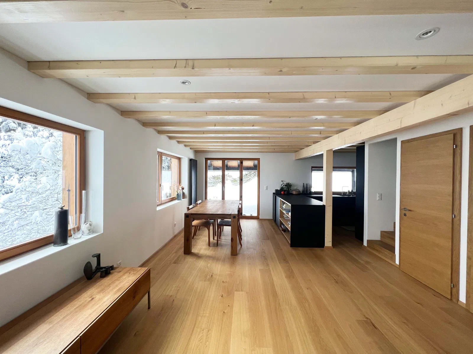 Rénovation d'un chalet — vue 2