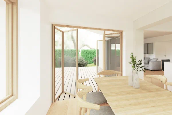 Rénovation et extension d'une maison