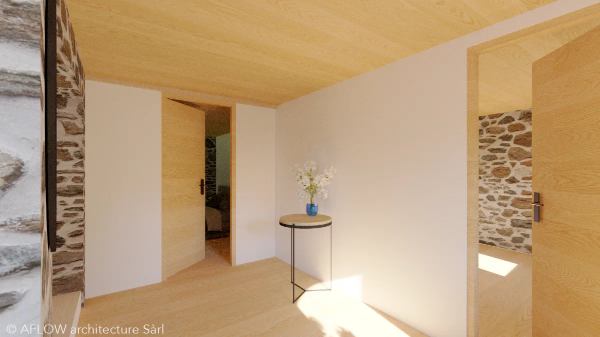 Rénovation d'une maison historique à Mont-sur-Rolle — vue 5