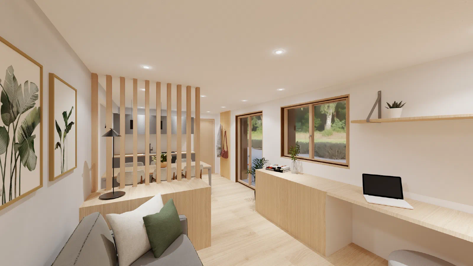 Transformation et rénovation d'une cave en studio — vue 3