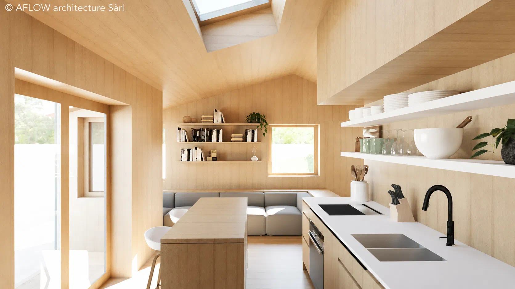 Transformation et rénovation d'un chalet en tiny House